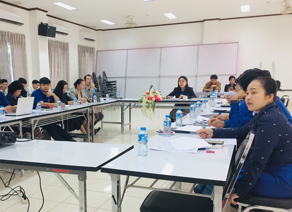 ກອງປະຊຸມ ຜ່ານຮ່າງຂໍ້ຕົກລົງວ່າດ້ວຍການຄຸ້ມຄອງ ແລະ ການນຳໃຊ້ລະບົບຫ້ອງການທັນສະໄໝ (e-Office)    ຄັ້ງວັນທີ 19 ກຸມພາ 2020