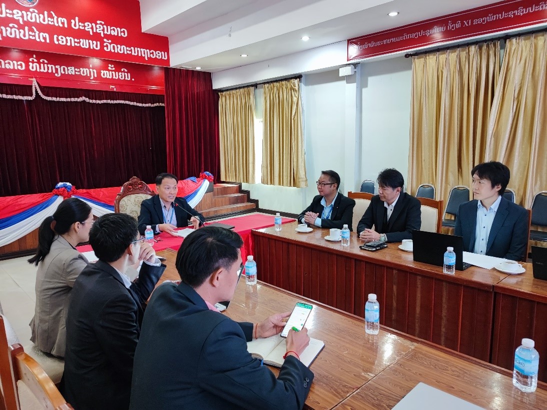 ກອງປະຊຸມລາຍງານຄວາມຄືບໜ້າຜົນການສຶກສາເບື້ອງຕົ້ນ ແຜນພັດທະນາລະບົບຢັ້ງຢືນຕົວຕົນດິຈິຕອນ ຂອງ ສປປ ລາວ “Inception Report on the study of Digital ID solutions in the Lao PDR” ຄັ້ງວັນທີ 08 ທັນວາ 2023